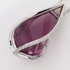 VERY RARE, Authentic Swarovski Energic Purple Necklace, Medium. Brand New.